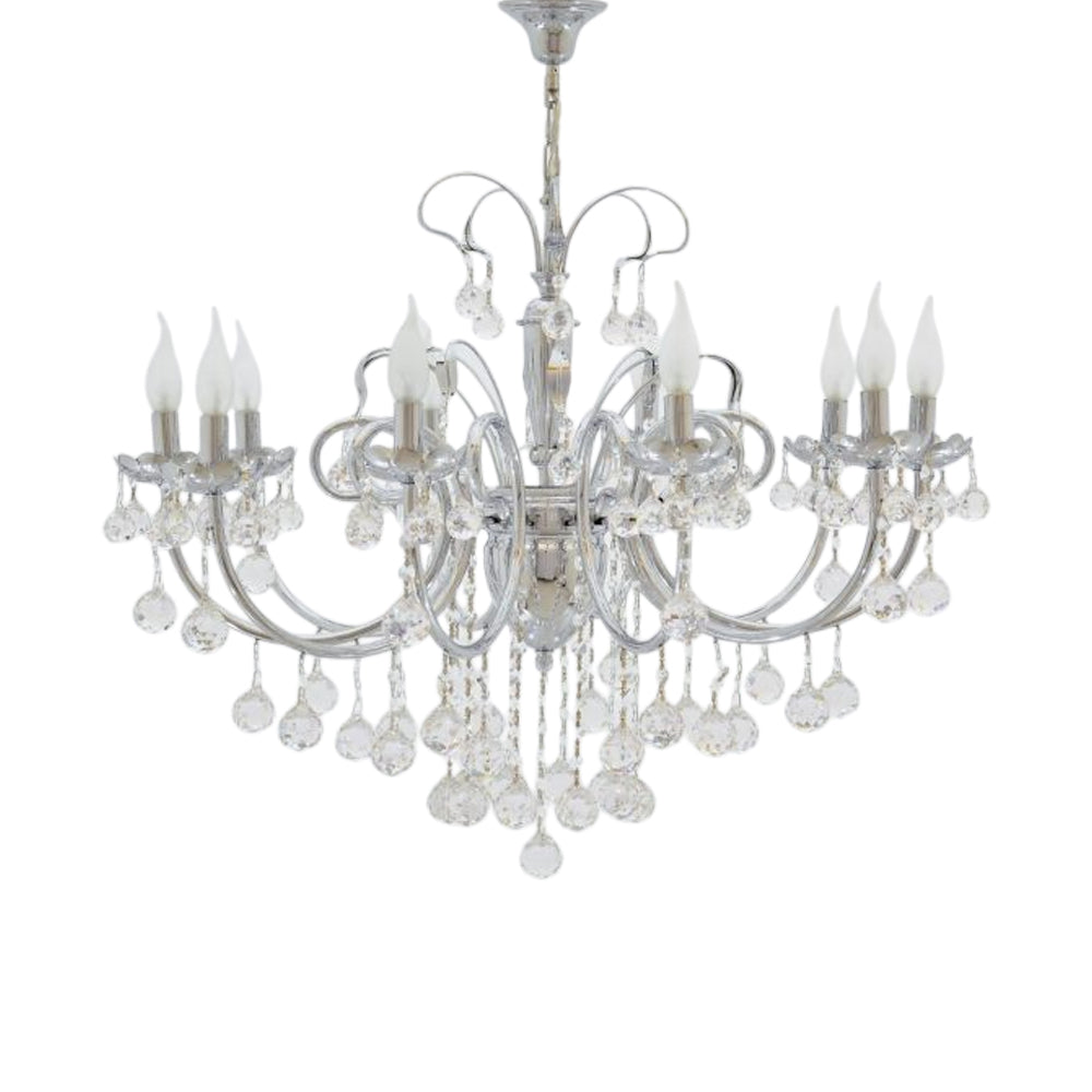 نجفة سوندوس كروم بعشرة لمبة