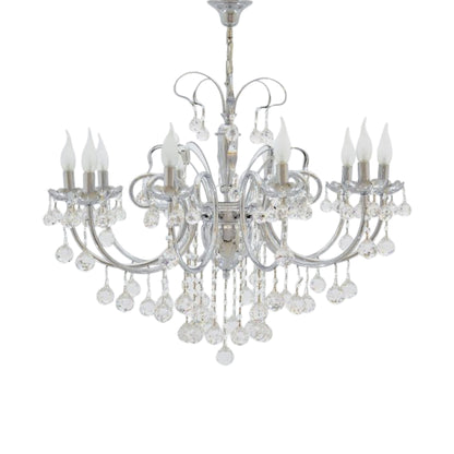 نجفة سوندوس كروم بعشرة لمبة