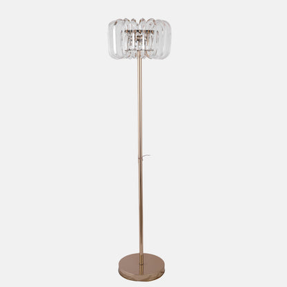 C Solitaire Gold Floor Lamp