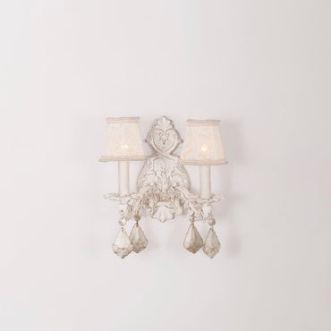 Shine 2Bulb Whity Wall Lamp