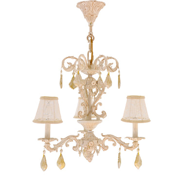 Shine 3 bulbs Whitey Chandelier