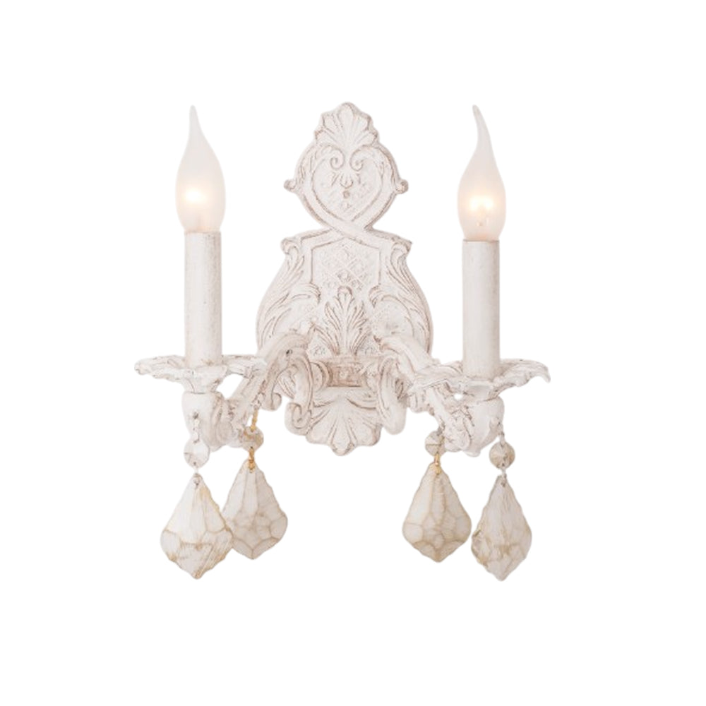 Shine 2 Bulb Whitey Wall Lamp