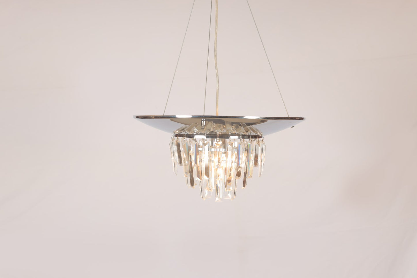 Basket bottom lantern 48 cm 5500 chrome