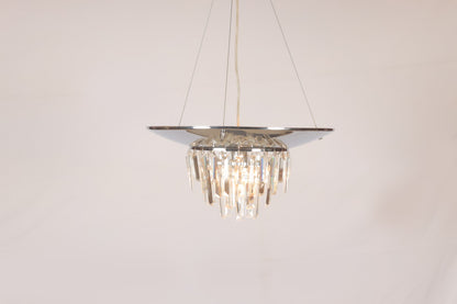 Basket bottom lantern 48 cm 5500 chrome