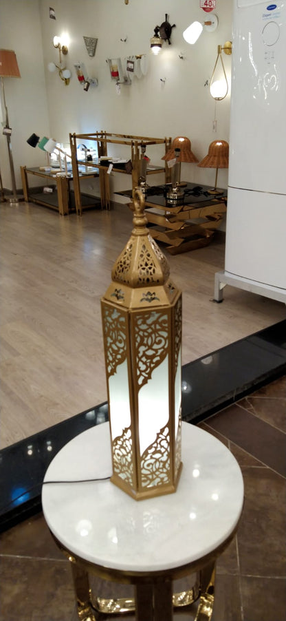 Small Arabic metal electrostatic ramadan lantern 151866