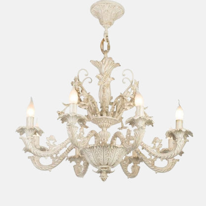California 8 Lights Beige Chandelier