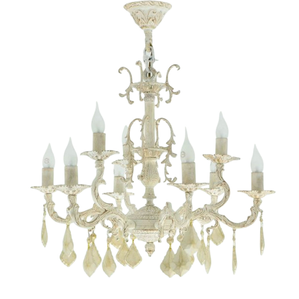 Bride 9 Lights Whitey Chandelier