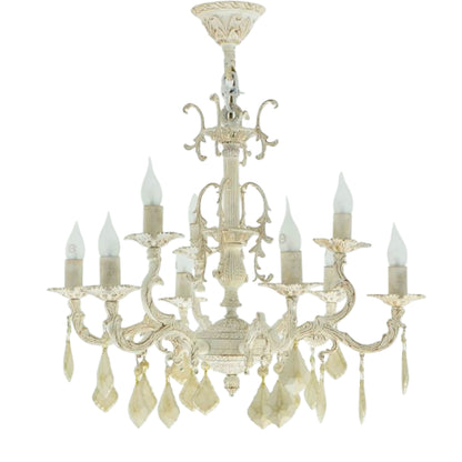 Bride 9 Lights Whitey Chandelier