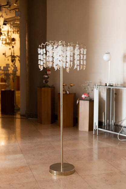 Crystal branches floor lamp 50 cm 5458 solitaire gold