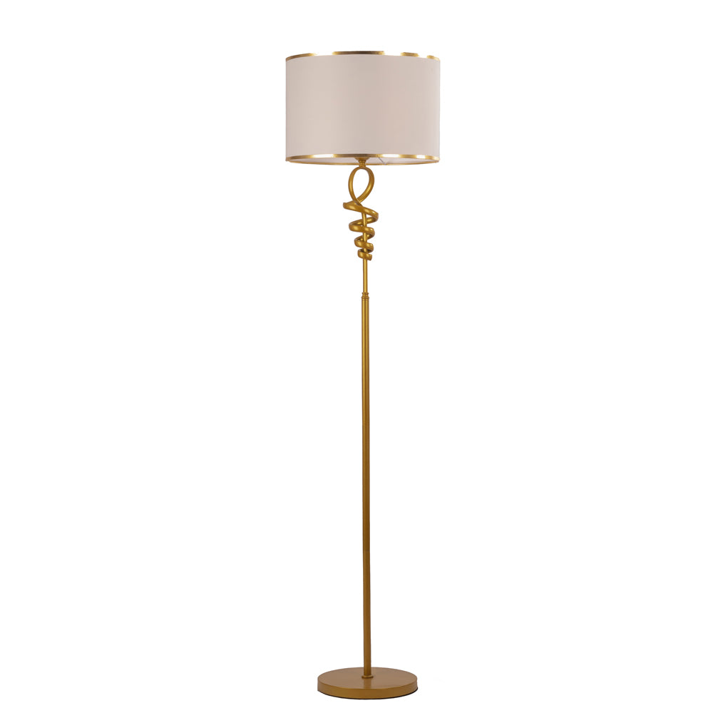 Leo1 Bulb Bronze Floor Lamp