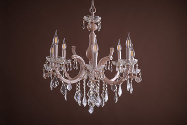 marie therese 8 arms 5228 spray pearly rose