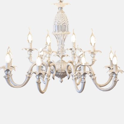 Novo 12-light whitey chandelier