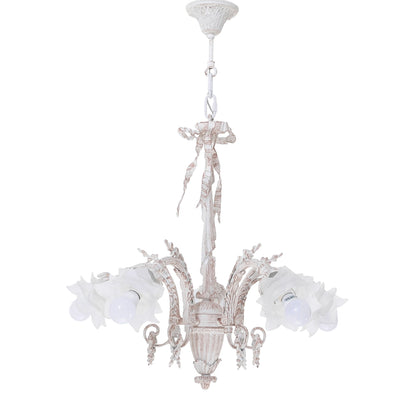 Neirin 5 Lights Whitey Chandelier