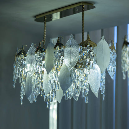 Majestic 90*40 cm Solitaire Gold Chandelier