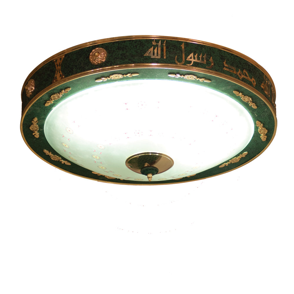 لطش الحصري، 5 لمبة، 30×90 سم ذهبي من قنديل مصر - ElHosary Flush Light, 5 Lights, 30×90 cm Gold|Kandil Egypt