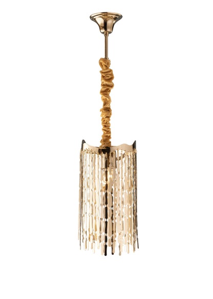 Hanging 17 cm Curtain Slides 5584 Solitaire Gold