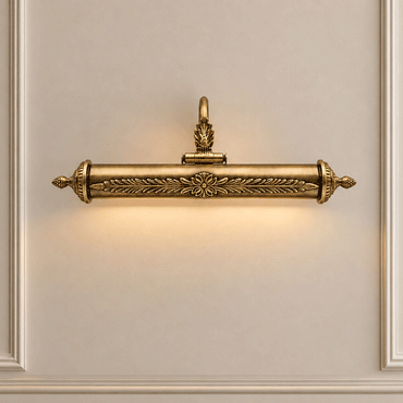 Tablo-L Wall Lamp, 2 Light, Brass, 45×20 cm - Italian Bronze