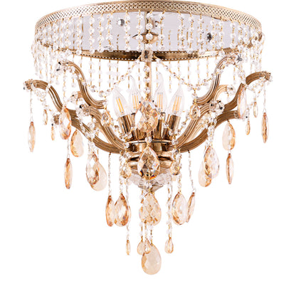 لطش، 8 لمبة، معدن، 60×55 سم دهبي من قنديل مصر - Flush Light, 8 Lights, Metal, 60×55 cm Gold|Kandil Egypt