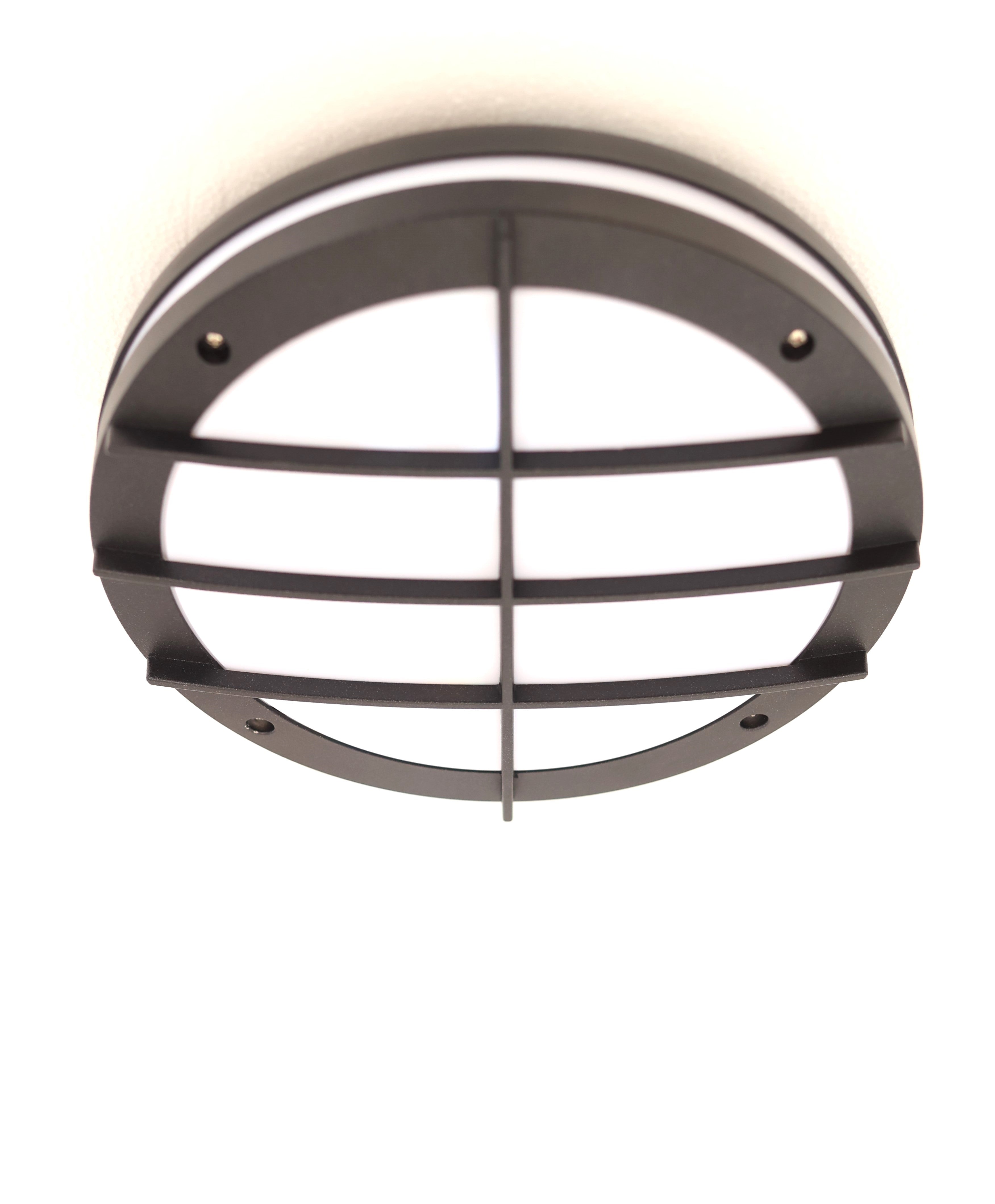 Surface-mounted Flush Light, Aluminum/plastic, 300×90mm - Black