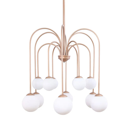 نجفة أكسيد كروية ذات 12 لمبة