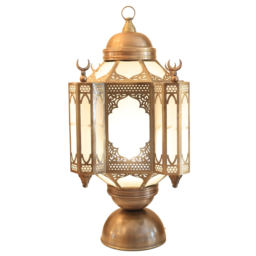 Ramadan Lantern, 1 Lights, Copper, 85×40cm -  Oxide