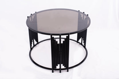 Black butterfly table