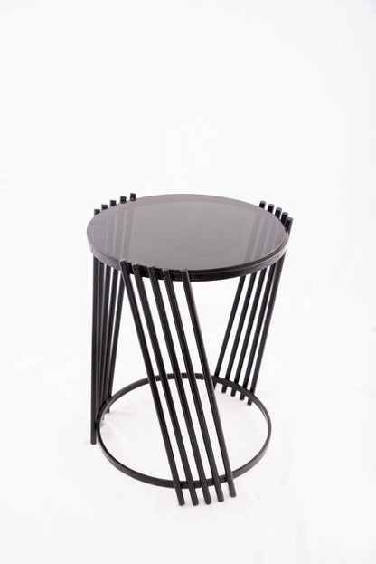 Robin table 45 cm black