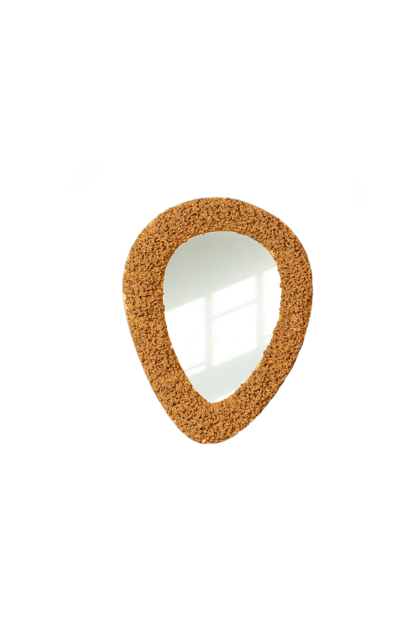 Marvel oval mirror 45 x 35 cm gold