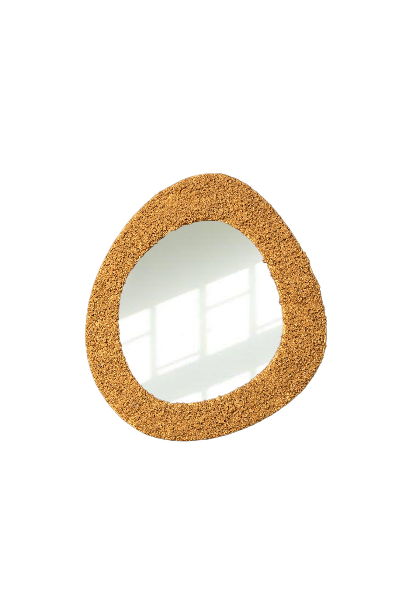 Marvel round mirror 52 x 52 cm gold
