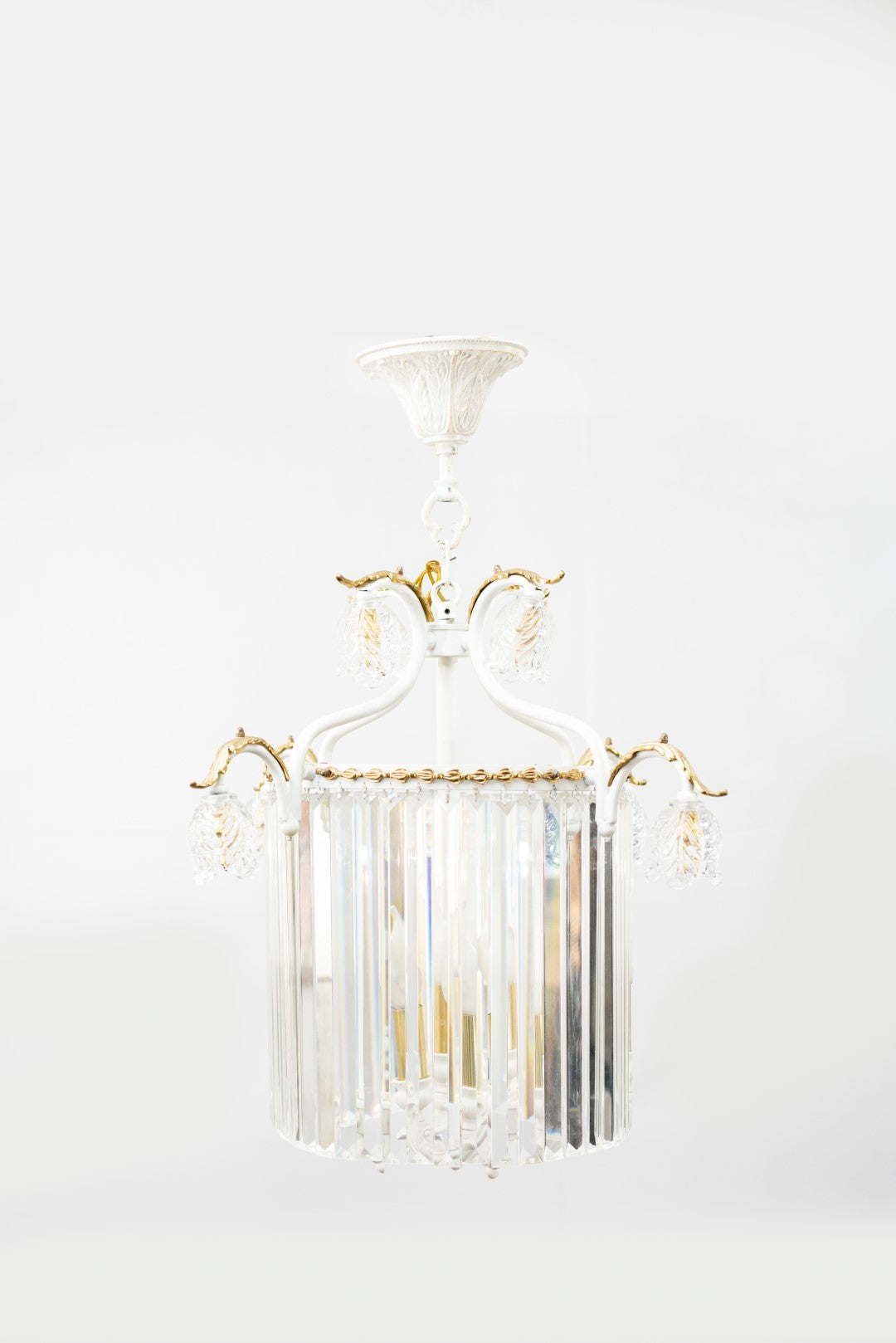 Bell lantern 8 pipes whitey * gold