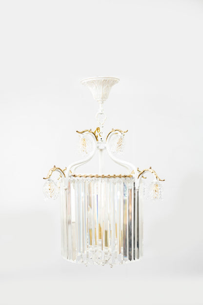 Bell lantern 8 pipes whitey * gold