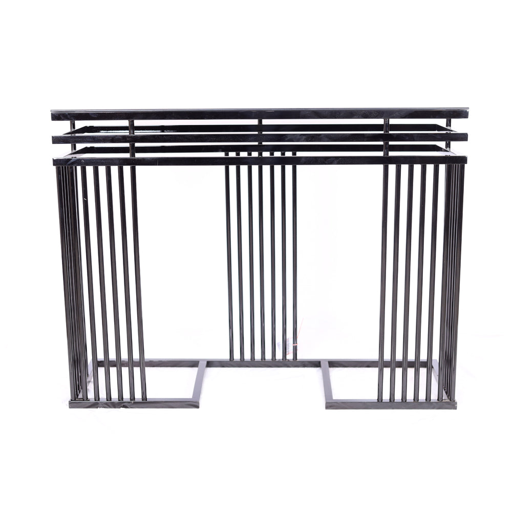 Console, Stainless steel, 120*40×90cm - Black