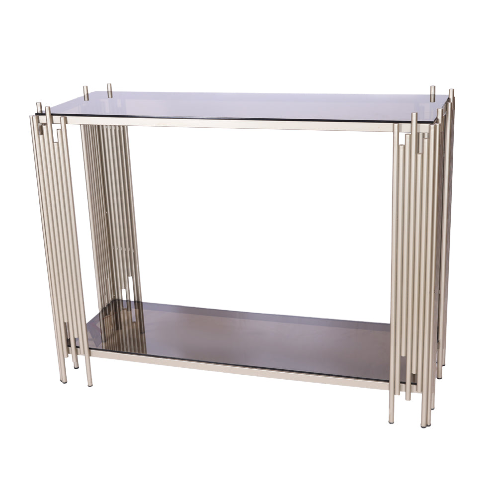 Console, Metal, 120*40×90cm - Champagne