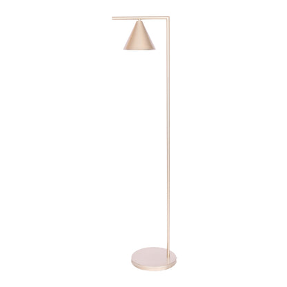 لمبادير، 1 لمبة، معدن، 35×159 سم شامبين من قنديل مصر - Floor Lamp, 1 Lights, Metal, 35×159cm Champagne|Kandil Egypt