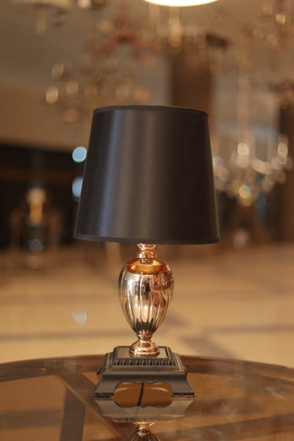 Table Lamp No.99 gold x black