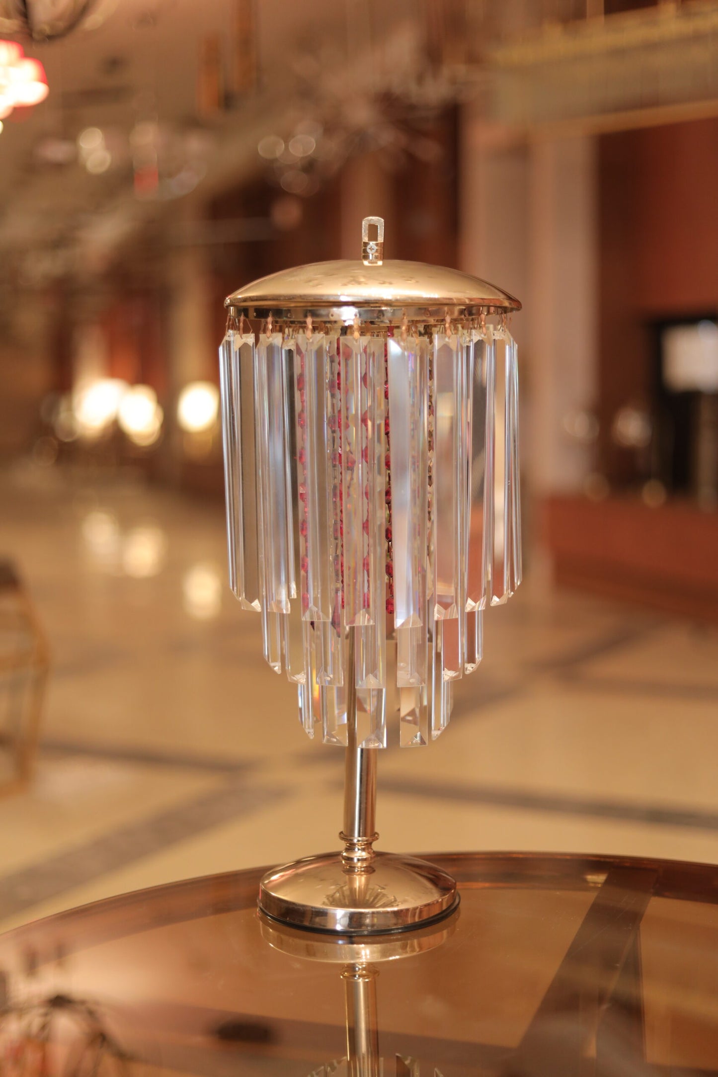 large table lamp crystal led curtain no 62 gold