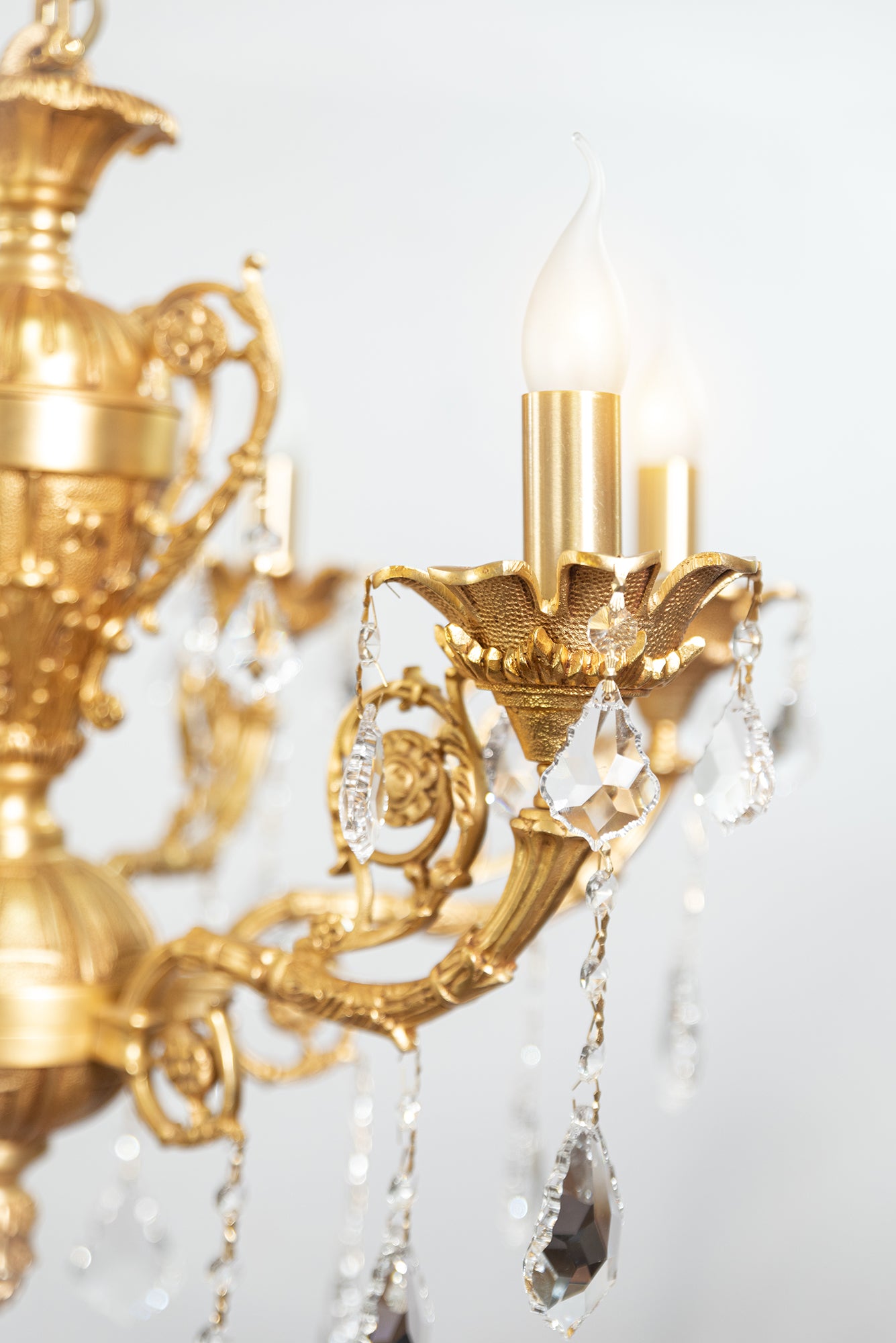 Fb Chandelier, 6 Lights, Copper, 72×75cm - 24k Gold