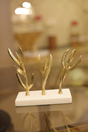 ملحق نبات الصبار، قاعدة رخامية مستطيلة، نحاس لامع 71204300