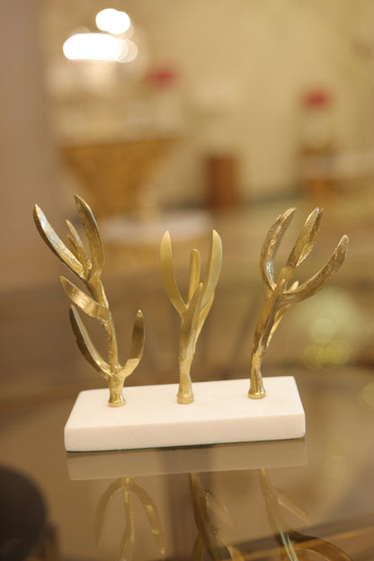 ملحق نبات الصبار، قاعدة رخامية مستطيلة، نحاس لامع 71204300