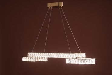 LED kandil chandelier 1000/350/2148GD oval