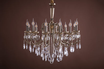 شكل أسد ذو 12 لمبة ذهبي