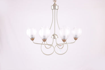 6-arms chandelier 40121 matte nickel ( Bundle 3 pieces )