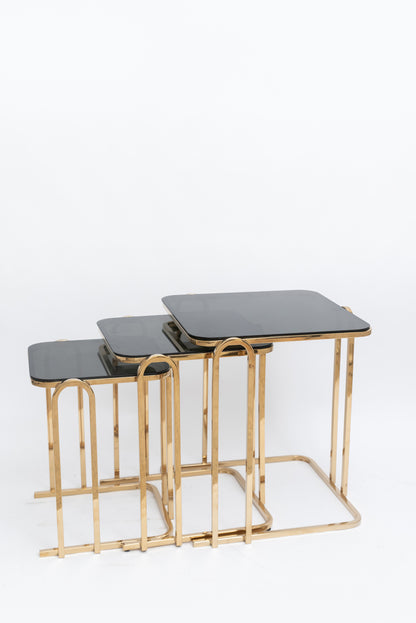 Libra square table PVD
