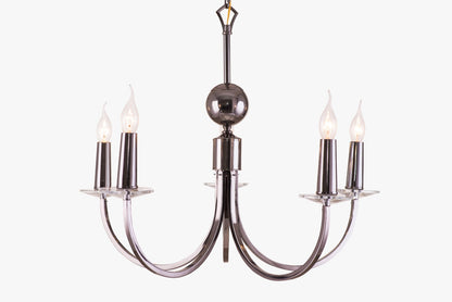 نجفة ميلانو 5 لمبة، 5070، أسود