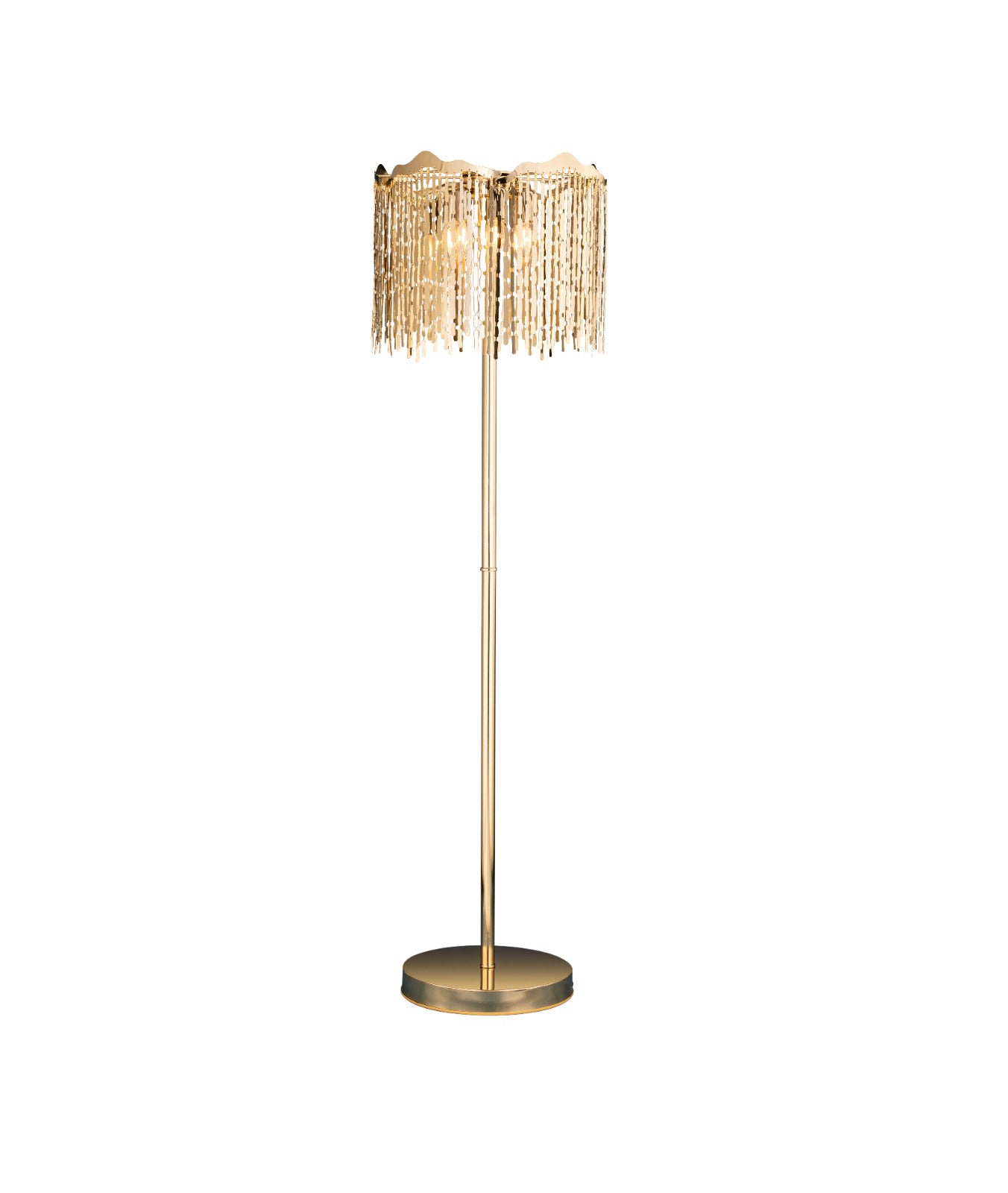 Floor Lamp 35 cm Curtain Slides 5584 Solitaire Gold