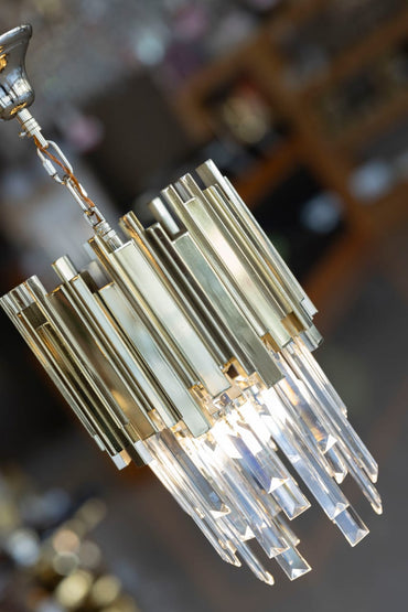 Lantern 20cm Pipes 2020 Crystal Gold Solitaire