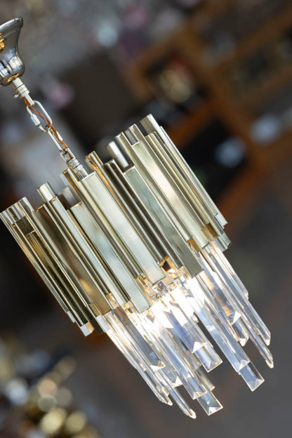 Lantern 20cm Pipes 2020 Crystal Gold Solitaire