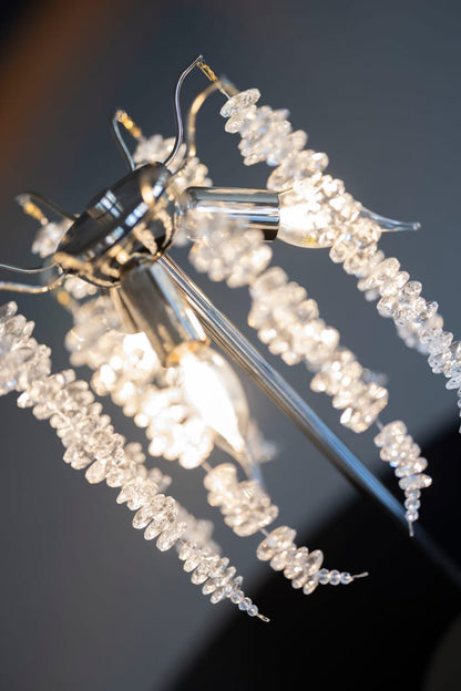 Crystal cluster lamp 5503 Soltergold with crystal