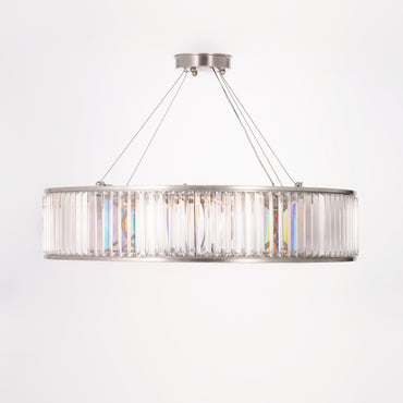 80cm chandelier special product round chrome