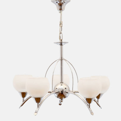 Mizar 5 Lights Chrome Chandelier